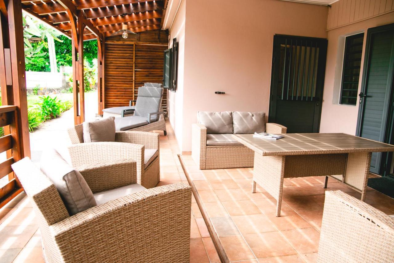 Villa Le Colonial Zen - T4 A 5 Mn Aeroport แซ็งต์-มารี ภายนอก รูปภาพ